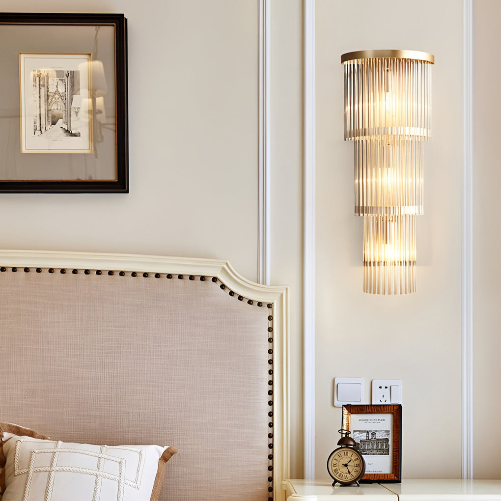 Creative Crystal Warm Light Nordic Wall Lamp Wall Sconce Lighting - Dazuma