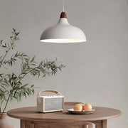 Round E27 12W White Nordic Pendant Light Hanging Lamp Chandelier - Dazuma
