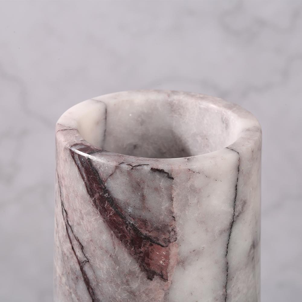 Marble Modern White Flower Vase Table Decorative Vases Small Plant Vase