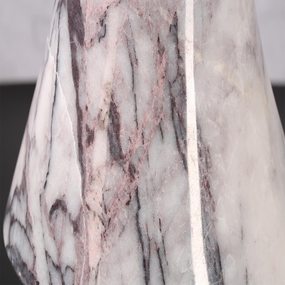 Marble Modern White Flower Vase Table Decorative Vases Small Plant Vase