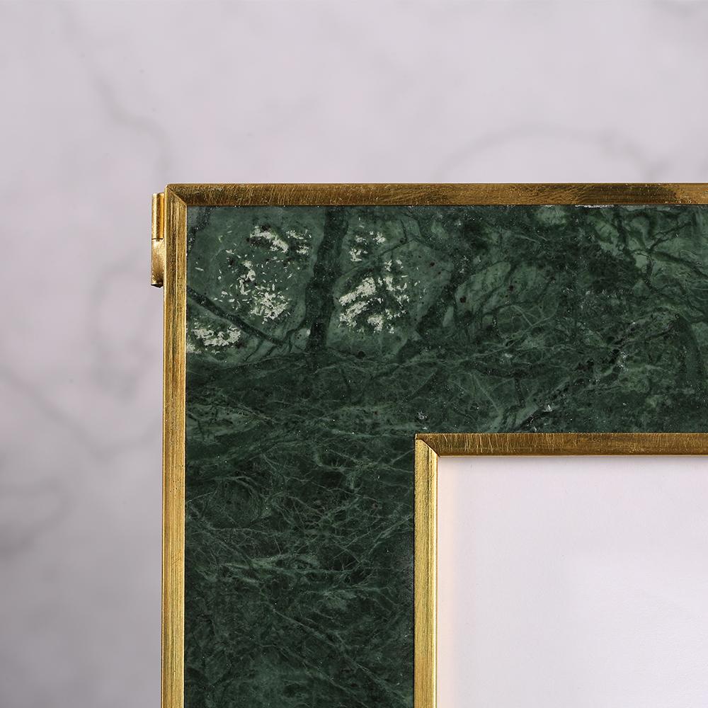 8'' x 8'' Vintage Personalized Marble Picture Frames Set of 2