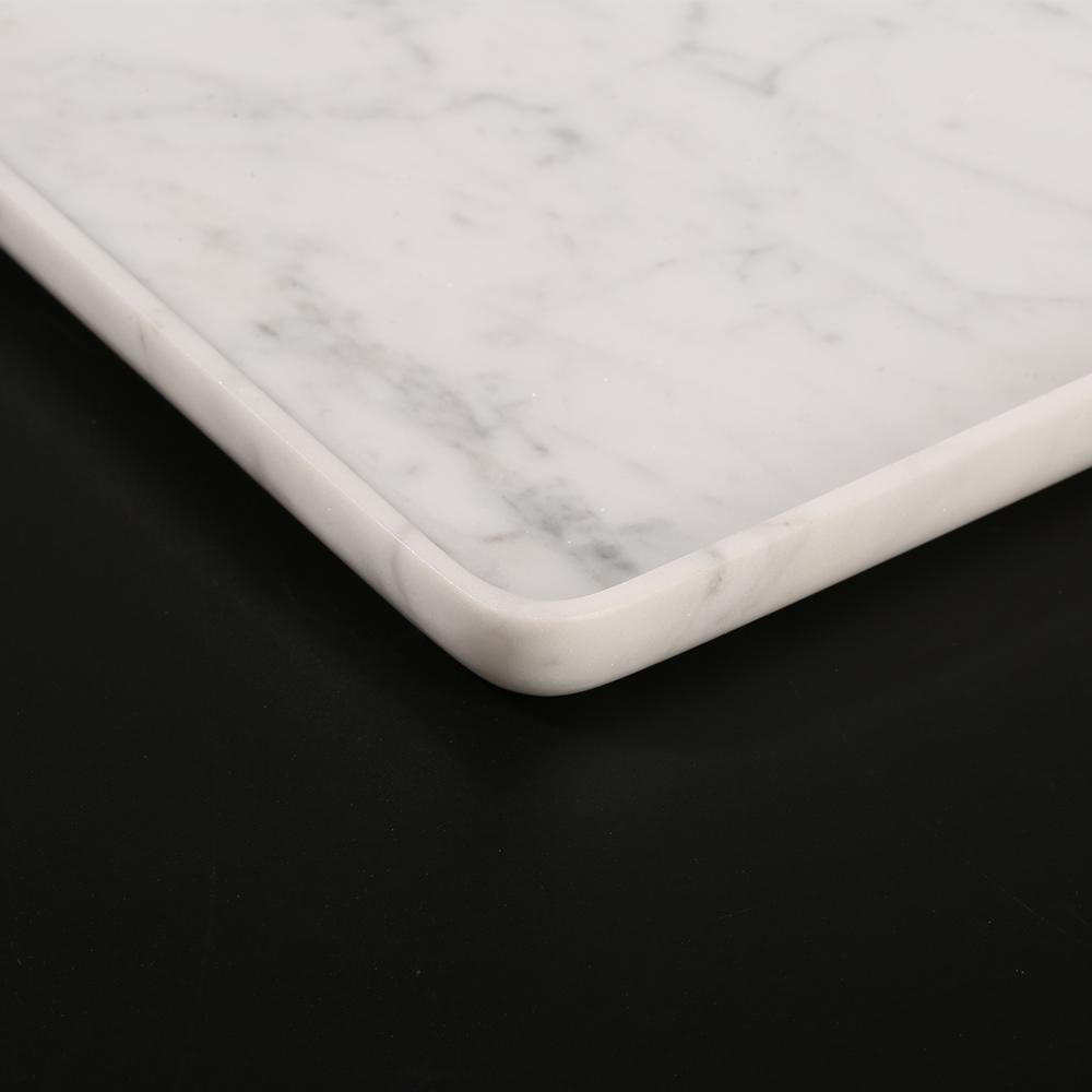 Marble White Rectangular Dinner Plates Steak Chicken Dinner Plate Chargers