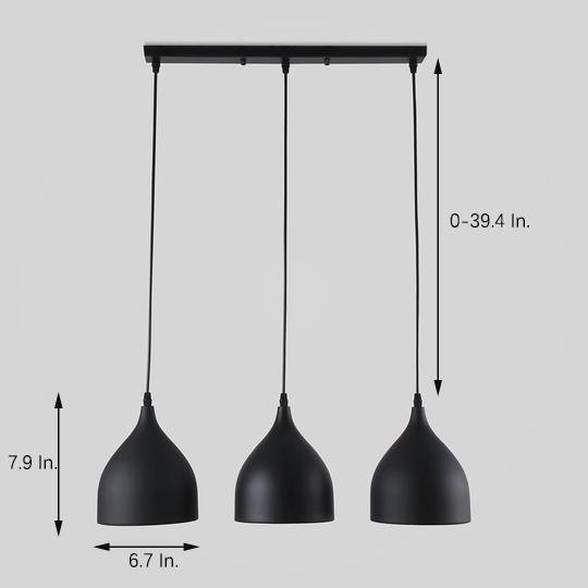 3 - light LED Modern Pendant Lights Hanging Lamp Island Lights Chandelier