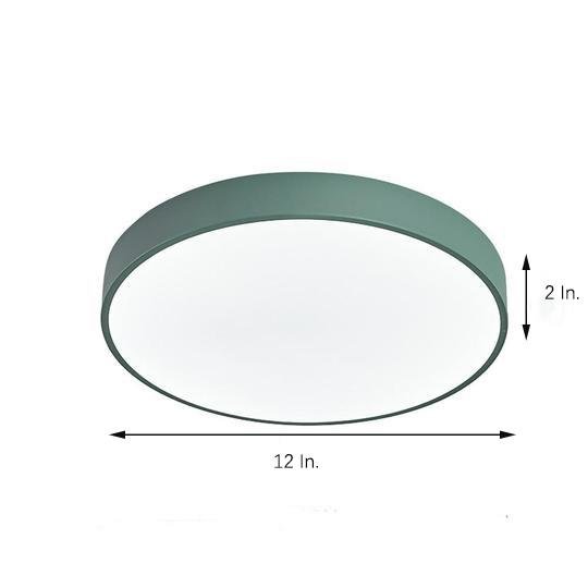 Ultra - thin Round LED Modern Ceiling Lights Flush Mount Lighting