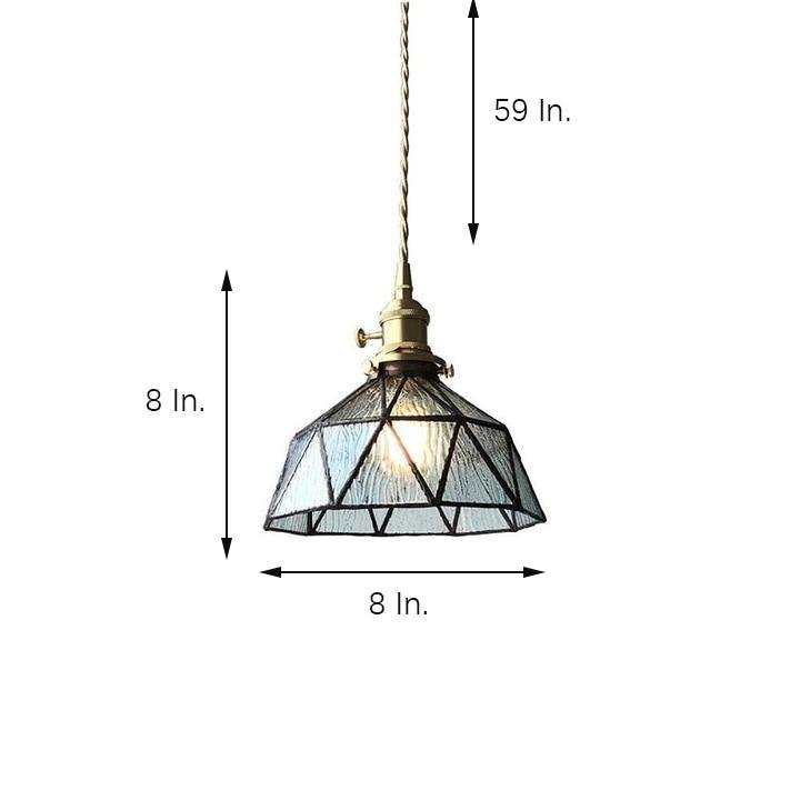 Classic Glass LED Nordic Style Pendant Lighting Hanging Ceiling Lights