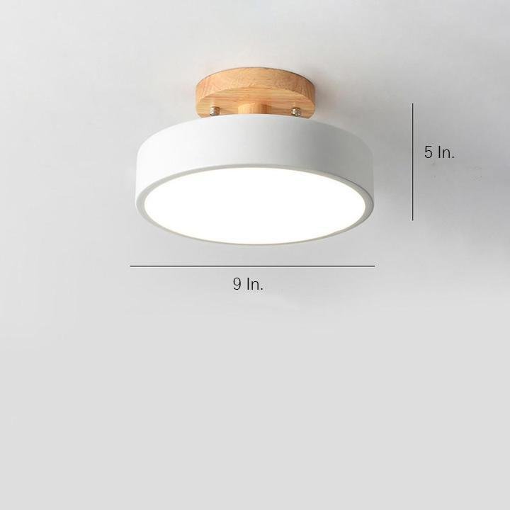 Round Shapes 3 Step Dimming LED Modern Flush Mount Lighting Ceiling Light