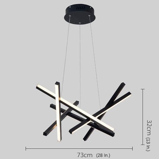 8 - light Modern LED Sputnik Chandelier Stylish Island Lighting for Kitchen, Dining Room