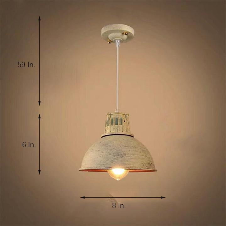 Semi - spherical Metal LED Vintage Pendant Lighting Island Lights