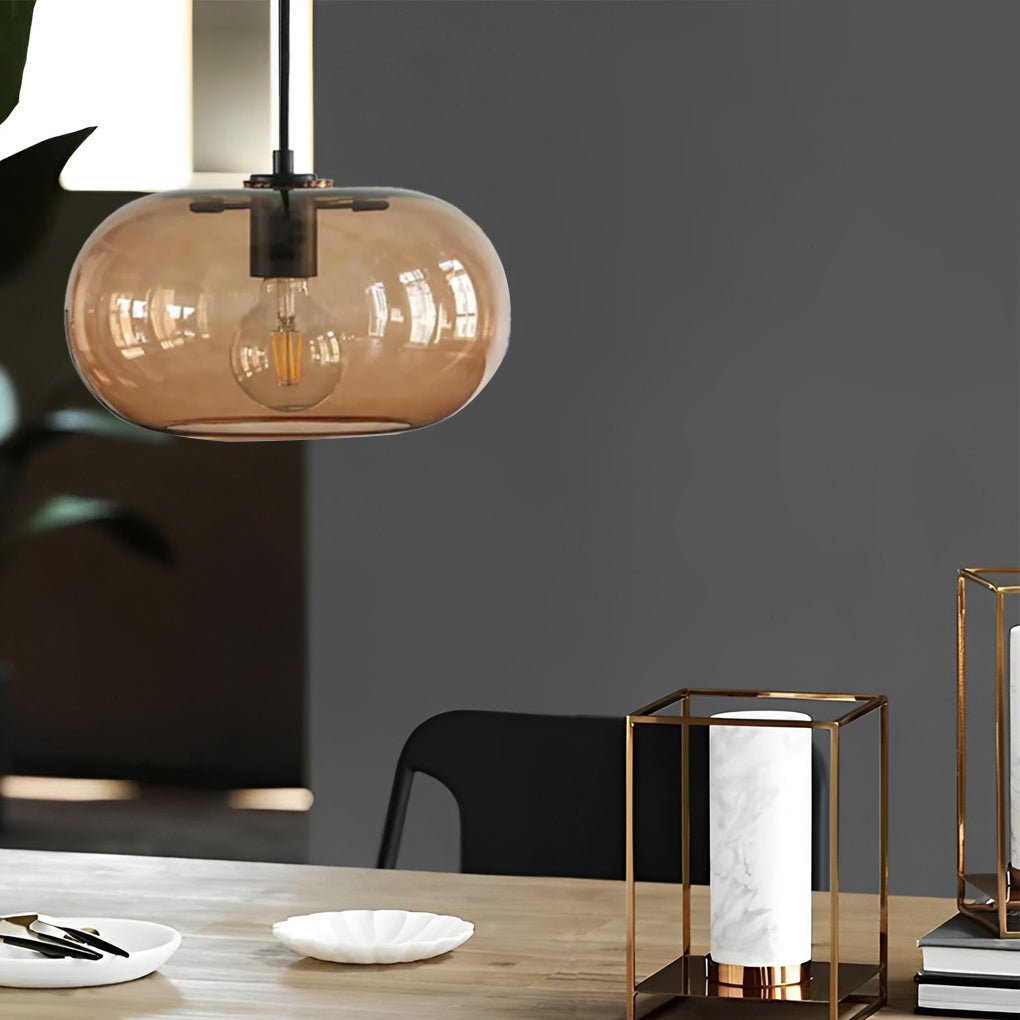Artistic Electroplated Glass LED Nordic Pendant Lighting