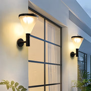 Geometric Waterproof LED Modern Outdoor Plug in Wall Lamp Wall Sconce Lighting | Dazuma
