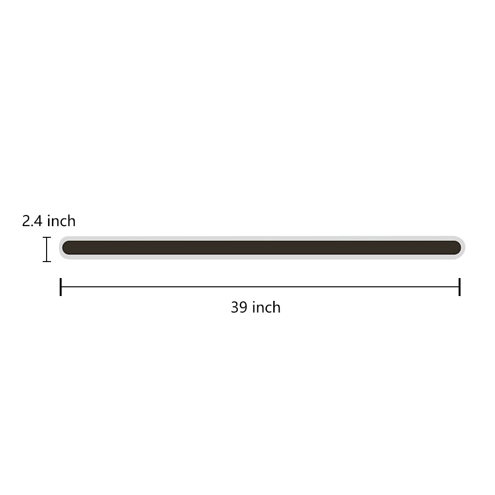 Nordic Minimalist Linear LED Lights Black Background Wall Sconces