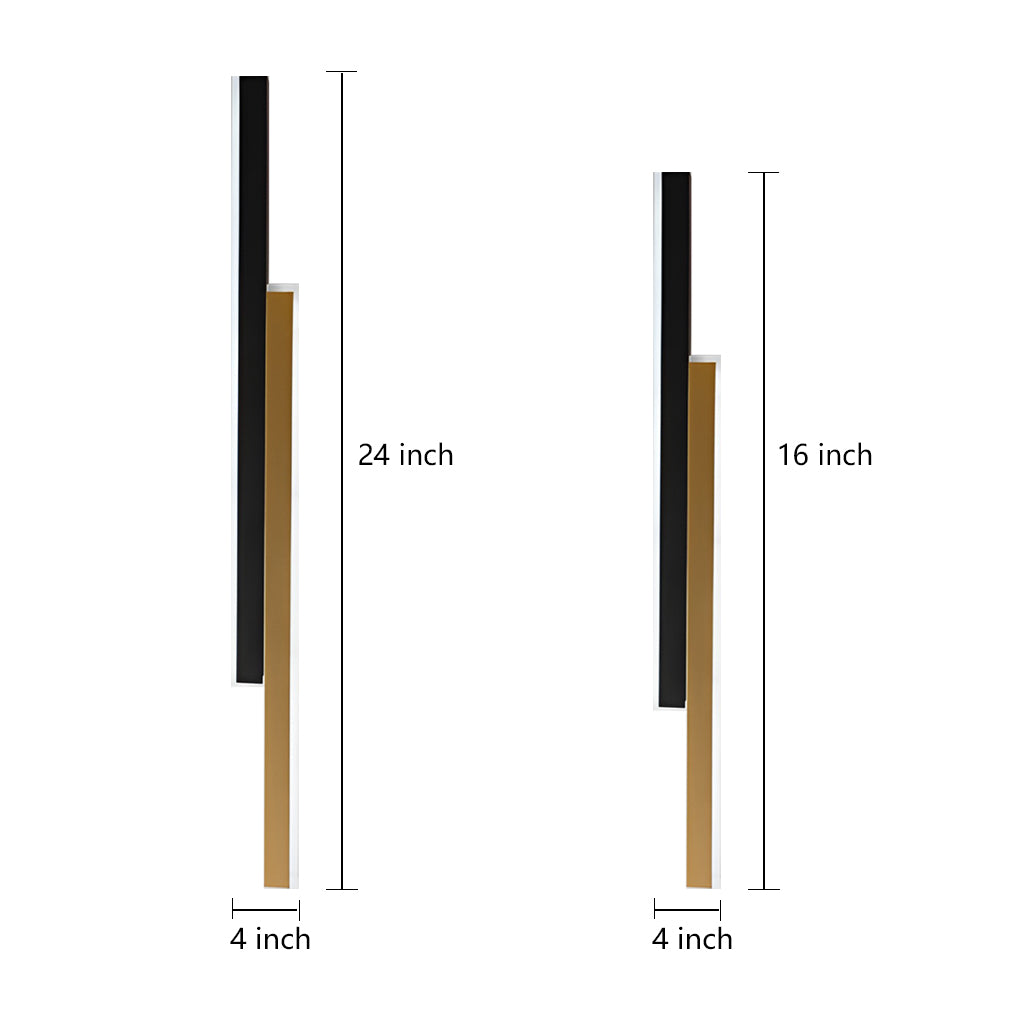 [Open-Box] Nordic Minimalist Double Long LED Linear Lights Wall Lamp