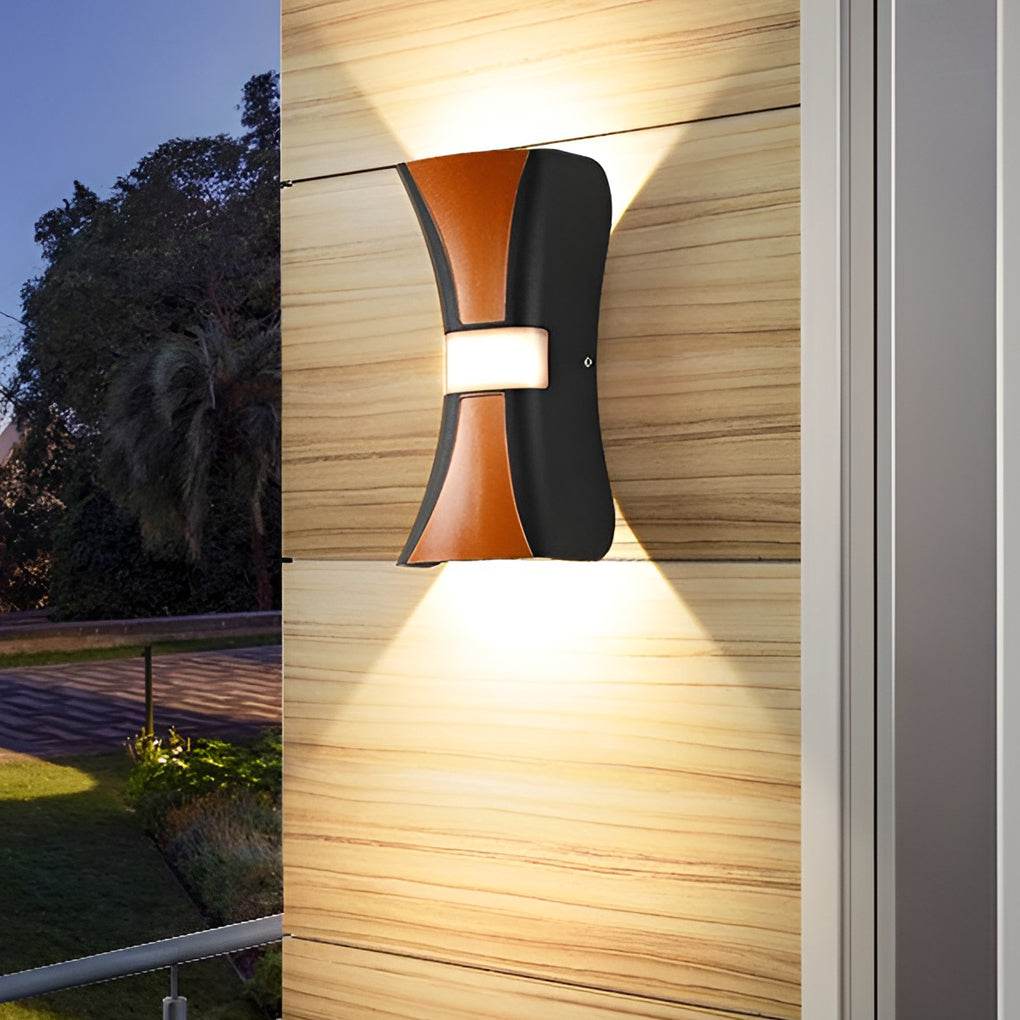 Waterproof Up and Down Lights Modern LED Wall Lamp Wall Sconces Lighting | Dazuma