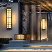 Classic Rectangular T5 Waterproof Vintage Outdoor Wall Lights Fixture | Dazuma