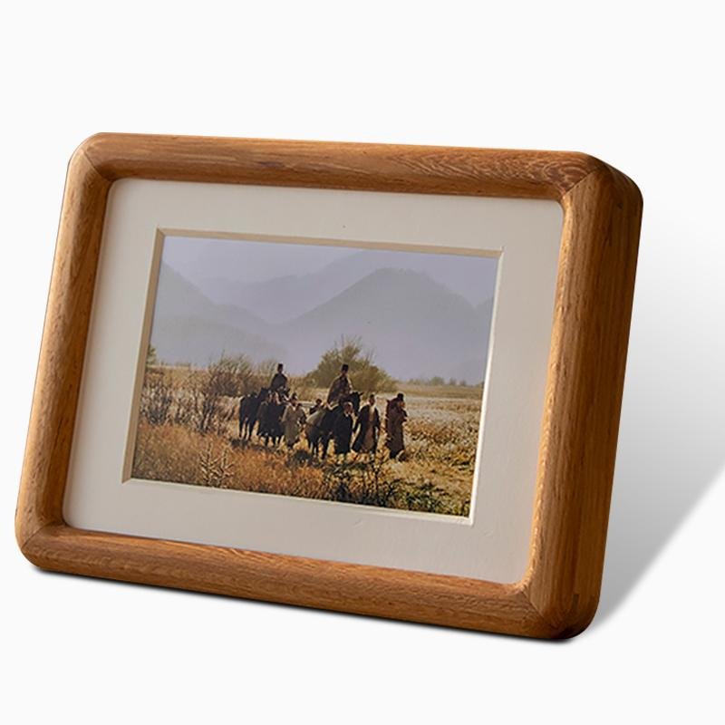 4'' x 6'' Rectangular Wood Nut Brown Burlywood Picture Frames