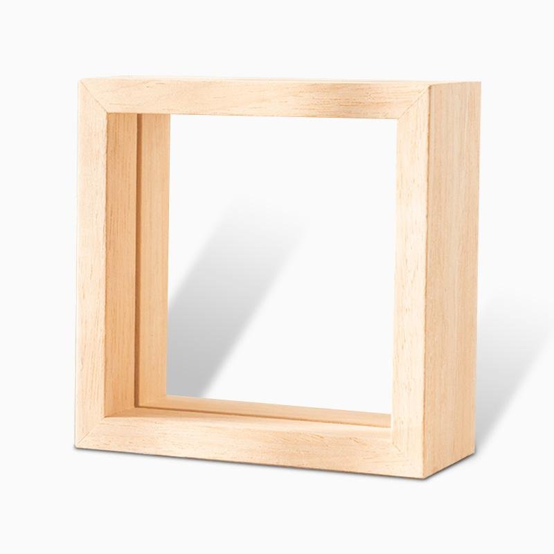 4'' x 6'' Square Burlywood Brown Picture Frames