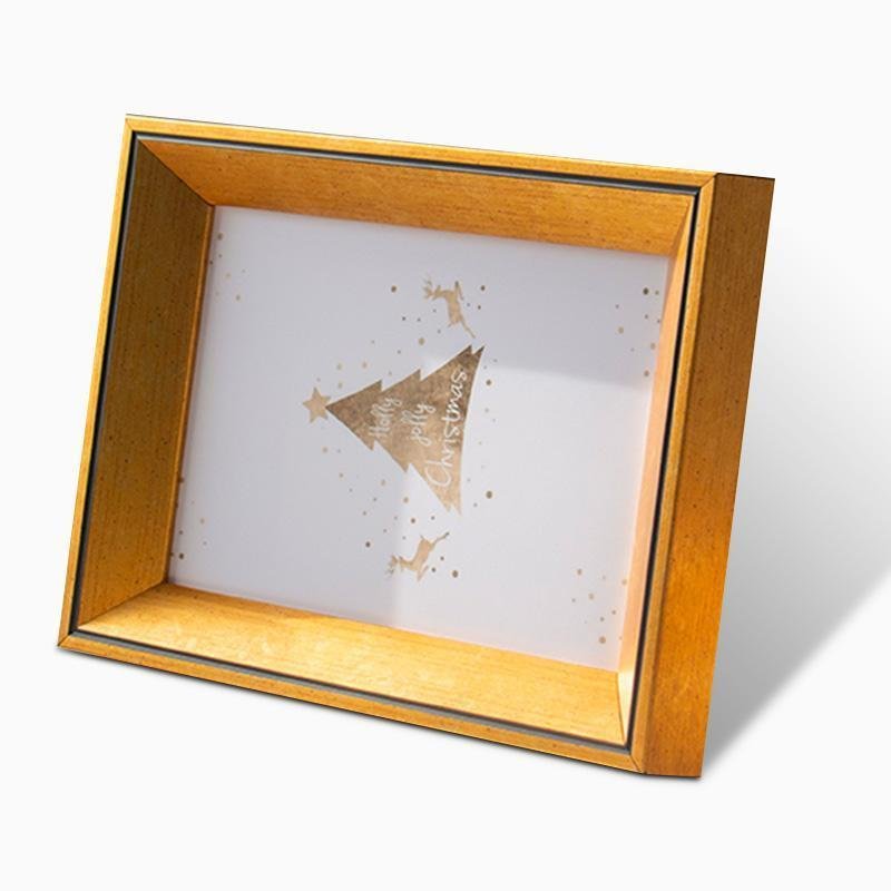 4'' x 6'' Rectangular Resin Yellow Blue Beige Frame Picture Frames