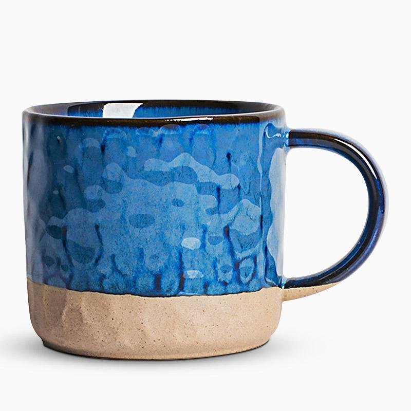 Stoneware Coffee Mugs Cereal Cup Teacups - dazuma