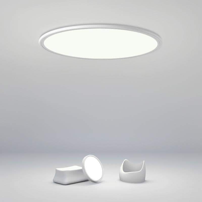 LED Round Ceiling Light Lamp with Thin Frame for Living Room Bedroom - dazuma