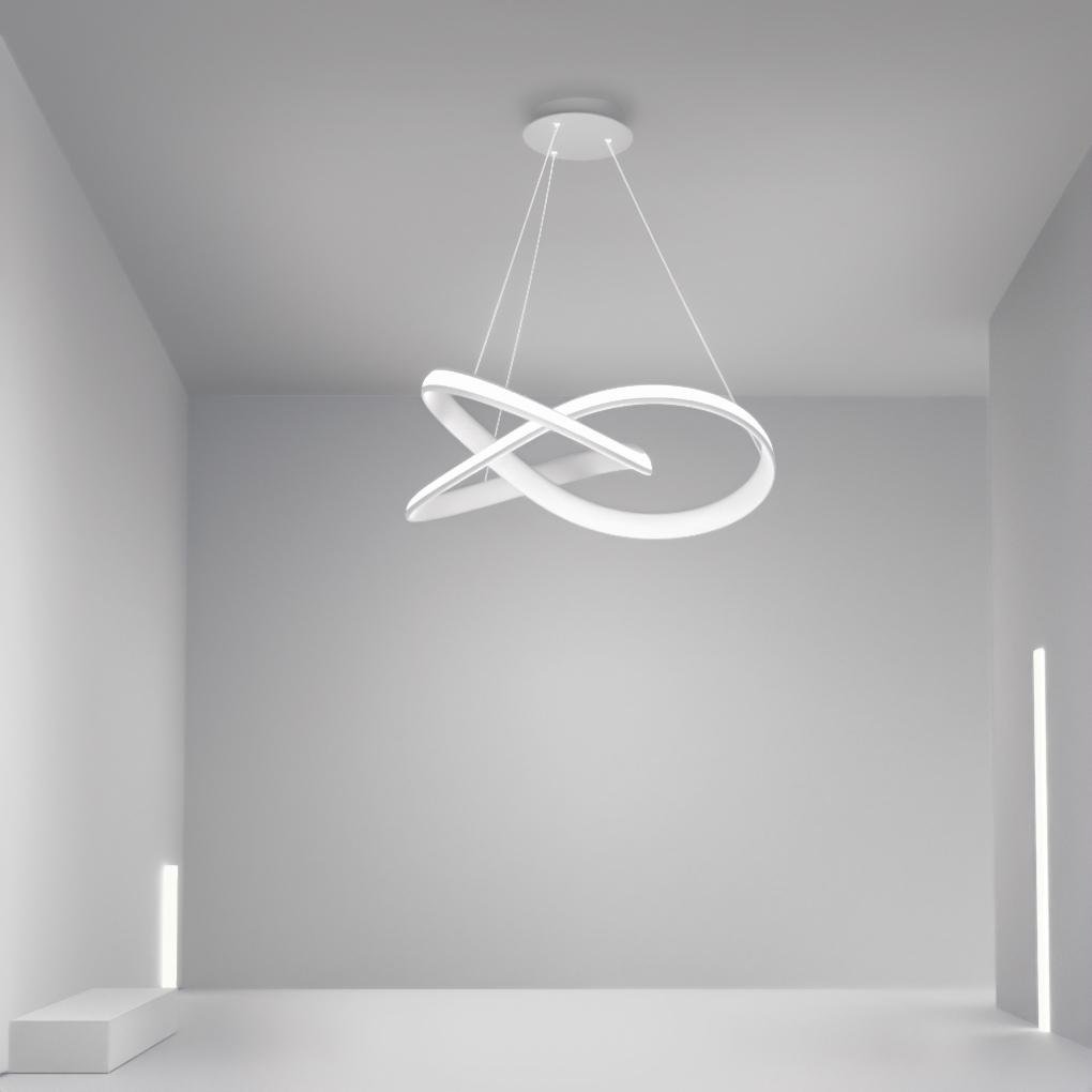 Ribbon Pendant Ceiling Light for Living Room Bedroom - dazuma