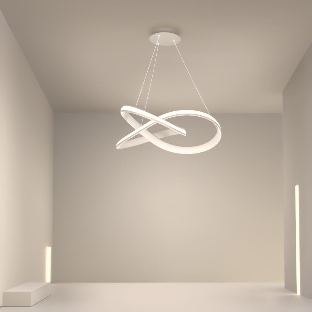 Ribbon Pendant Ceiling Light for Living Room Bedroom - dazuma