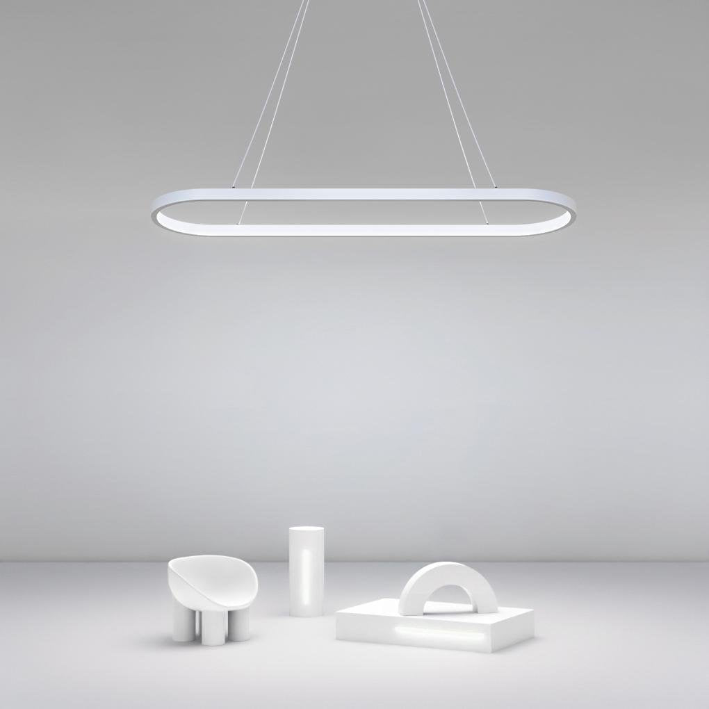 Modern Aluminium LED Ceiling Light for Dining Room Bedroom Living Room - dazuma