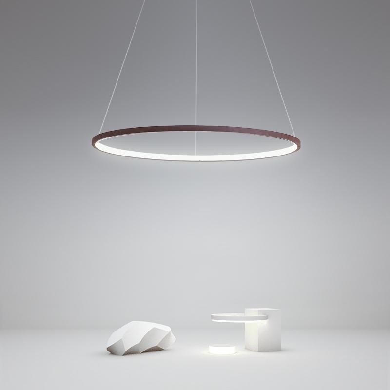 Halo Circle Ceiling Light Lamp for Living Room Dining Room Bedroom - dazuma