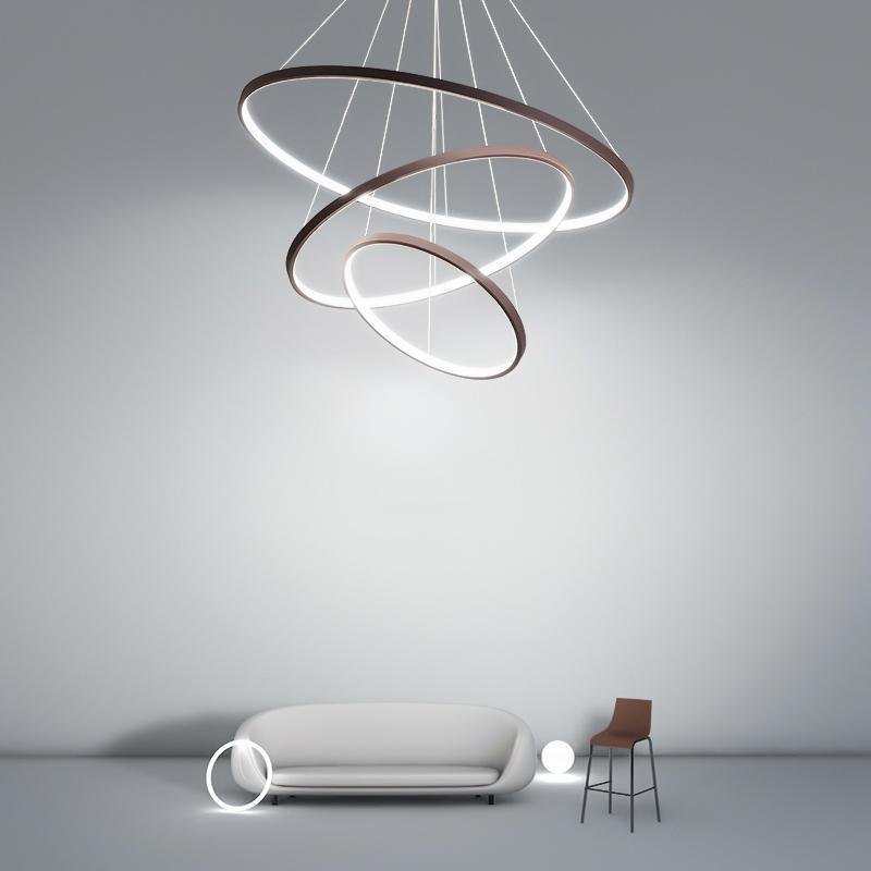 LED Round Circle Ceiling Light Lamp for Living Room Bedroom - dazuma