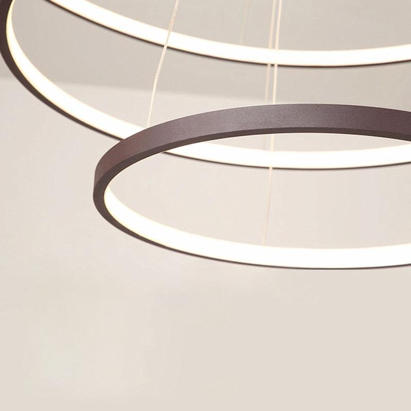 LED Round Circle Ceiling Light Lamp for Living Room Bedroom - dazuma