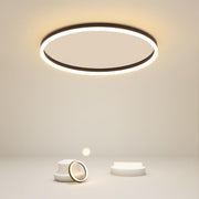 Black Round Flush Mount Kitchen Lighting Dining Room Lighting Ceiling Light