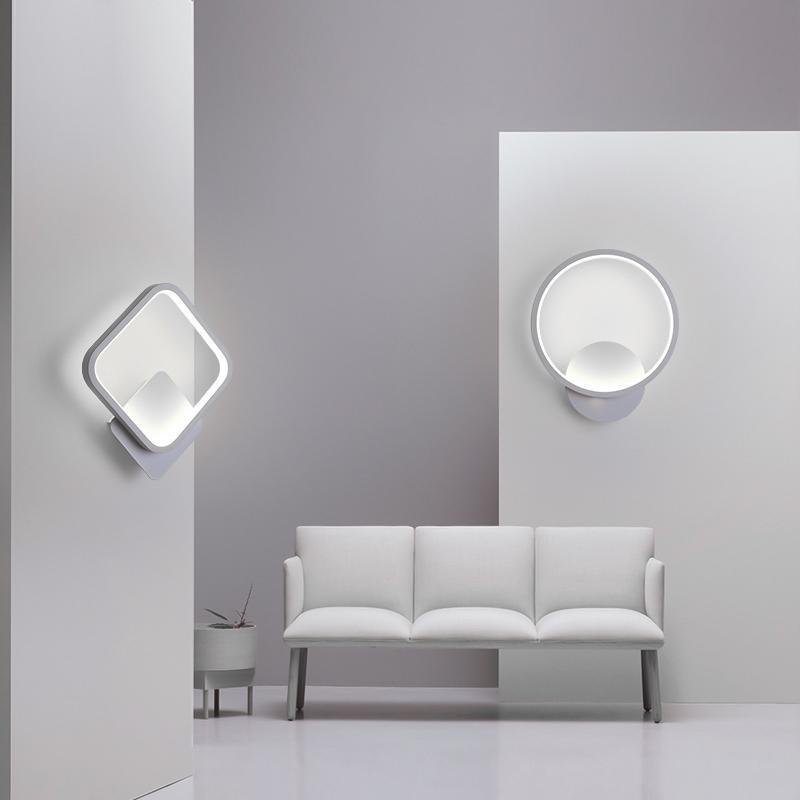 Square Soft Warm Modern Nordic Square Style LED Wall Sconce