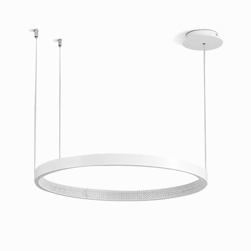 Modern Adjustable Round Pendant Light Dimmable Ultra Thin Pendant Lighting