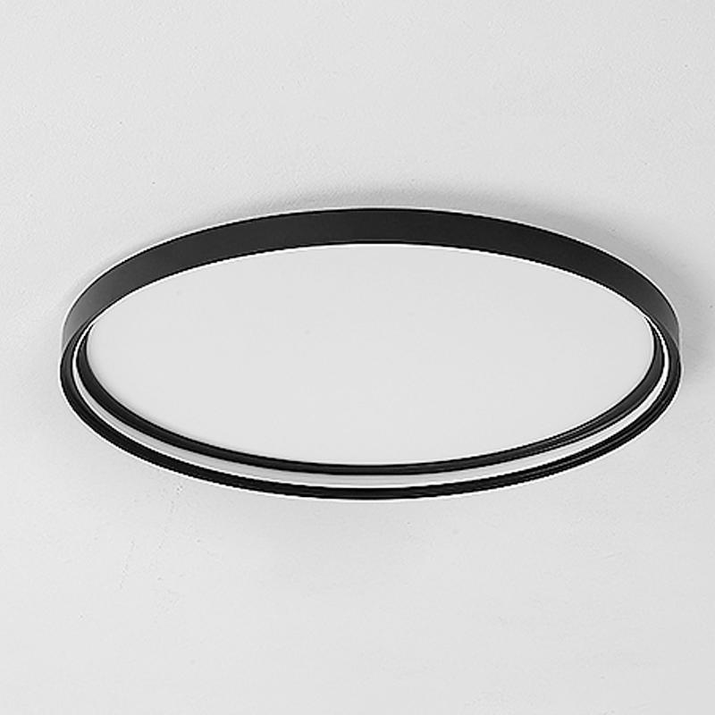 16'' Single LED Acrylic Circle Flush Mount Modern Lighting with Edge