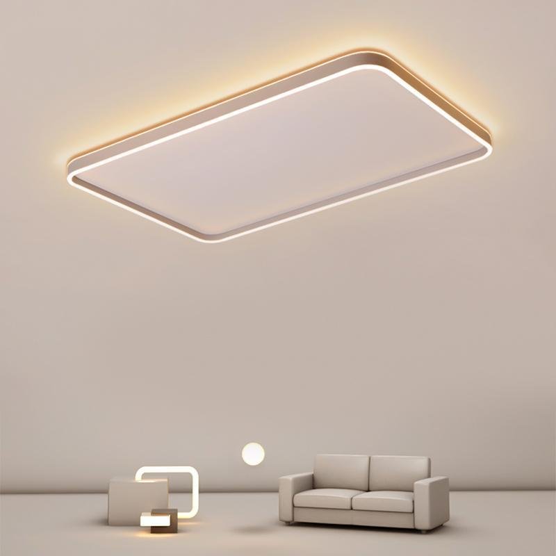 Rectangular Ceiling Light Lamp for Living Room Bedroom - dazuma