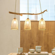 Tiny Delicate Bamboo Pendant Lights for Decoration - dazuma