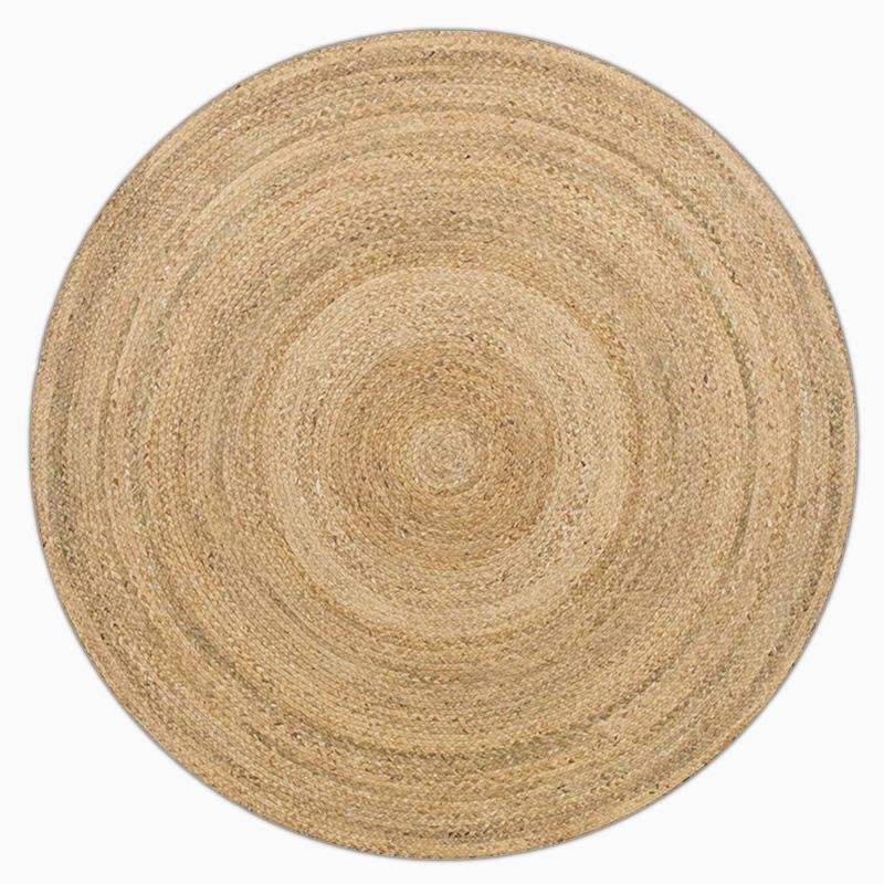 Round Rectangle Seagrass Carpet
