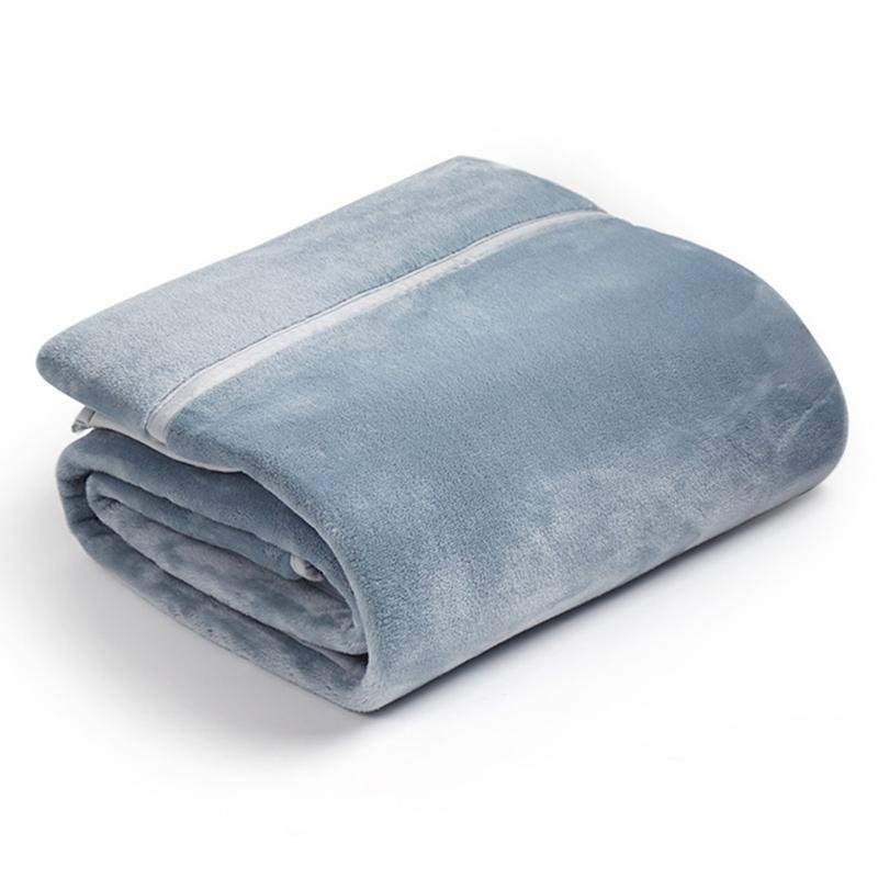 Rectangular Polyester Blanket Throw Winter Warm Fuzzy Shaggy Fluffy Blanket