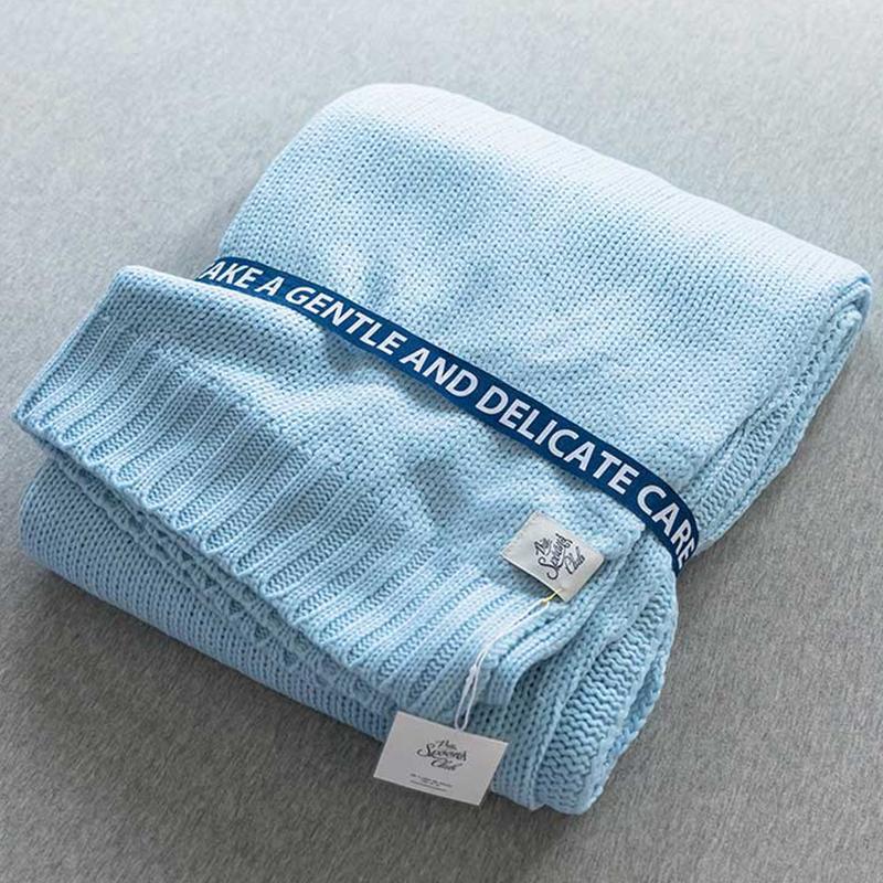 Rectangular Acrylic Fiber Soft Warm Blanket Throw