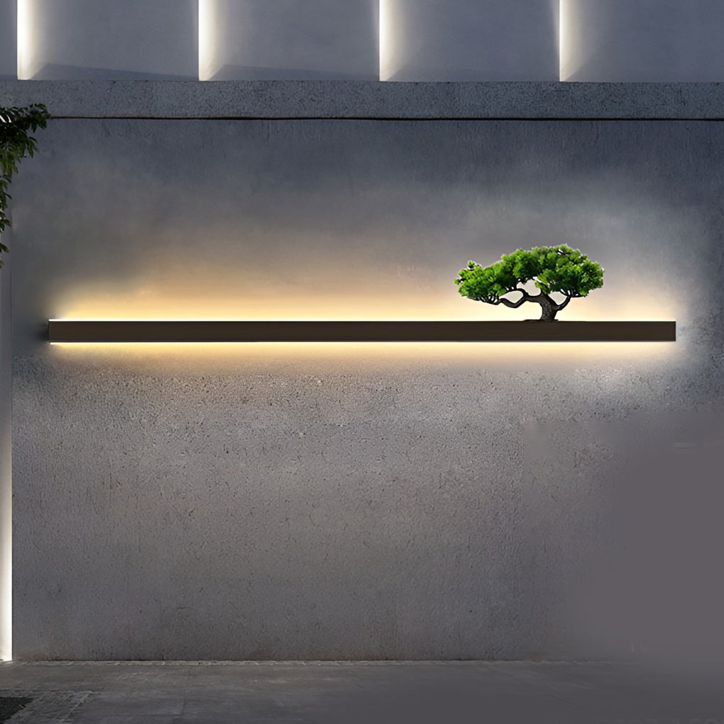Waterproof Strip Landscape Decorative Modern Outdoor Wall Lights Sconces | Dazuma