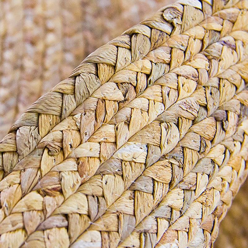 Round Rectangle Seagrass Carpet