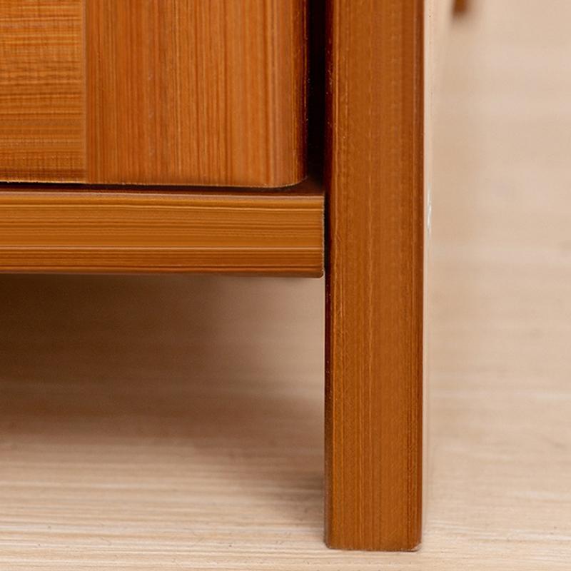 Rectangular Wood Display Storage Cabinets with Multi - Layer Storage