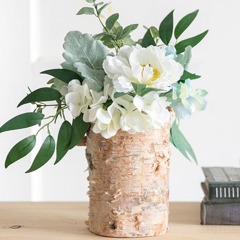 Decorative Birch Plant Pot
