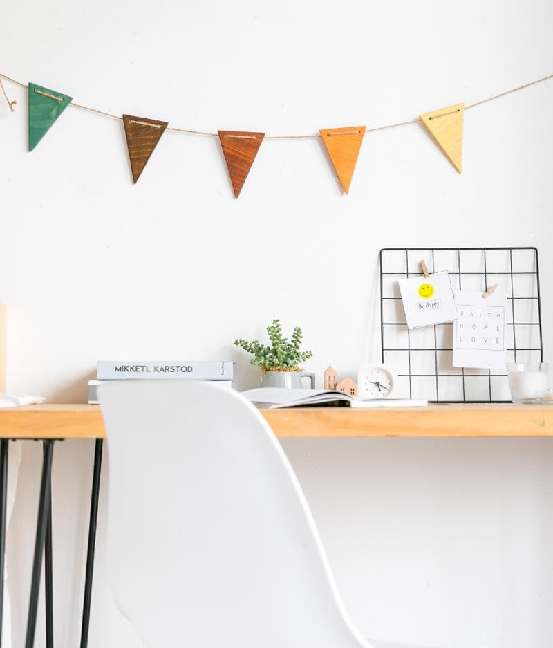 Triangle Wall Art Hanging Decor