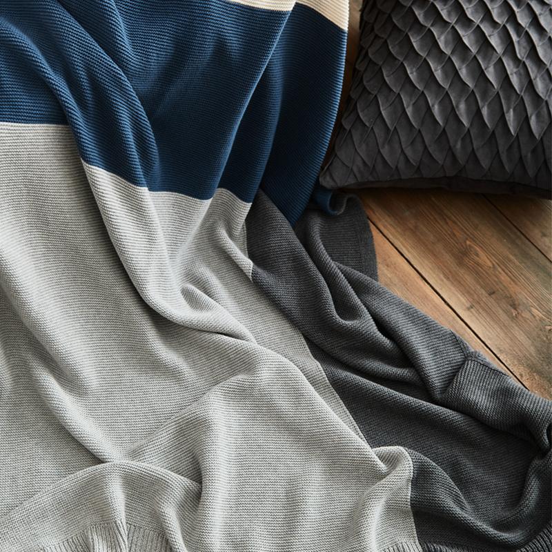 Rectangular Blankets Throws Acrylic Fiber