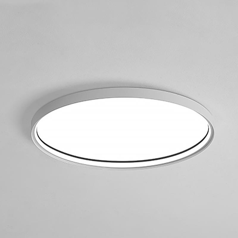 16'' Single LED Acrylic Circle Flush Mount Modern Lighting with Edge