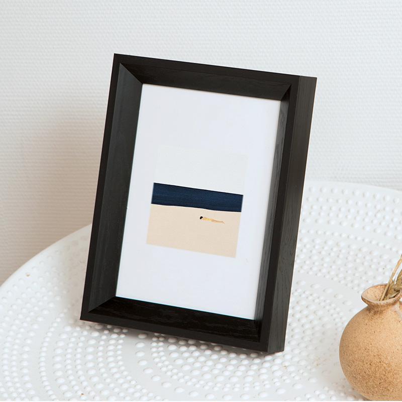 4'' x 6'' Rectangular Resin White Black Nut Brown Burlywood Picture Frames