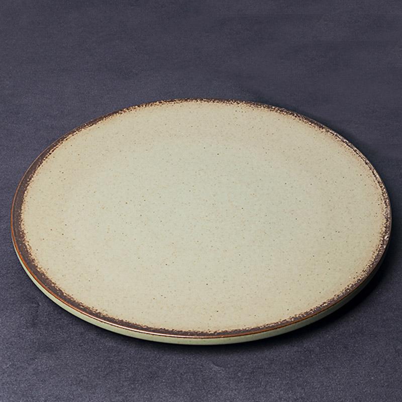 Ultra-Thin Gray Stoneware Dining Plates - dazuma