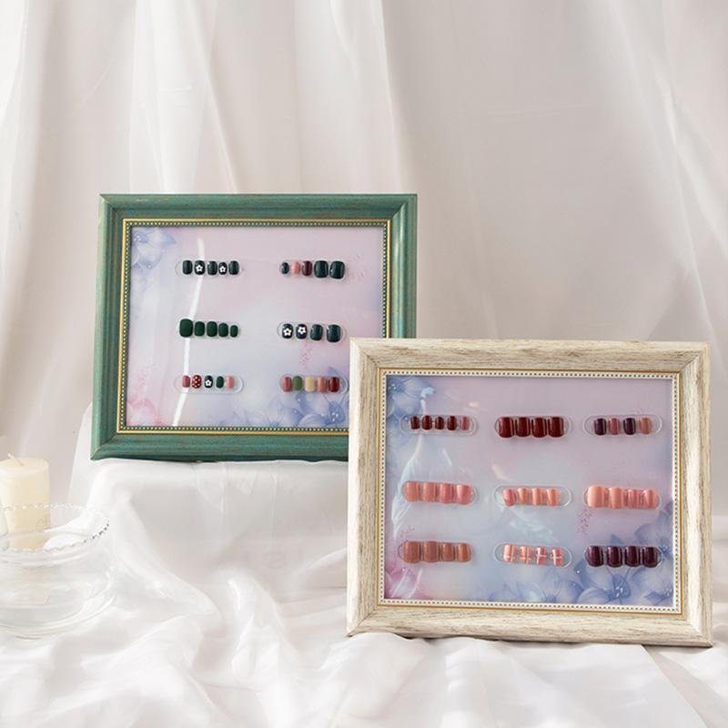 6'' x 8'' Rectangular Resin White Blue Picture Frames