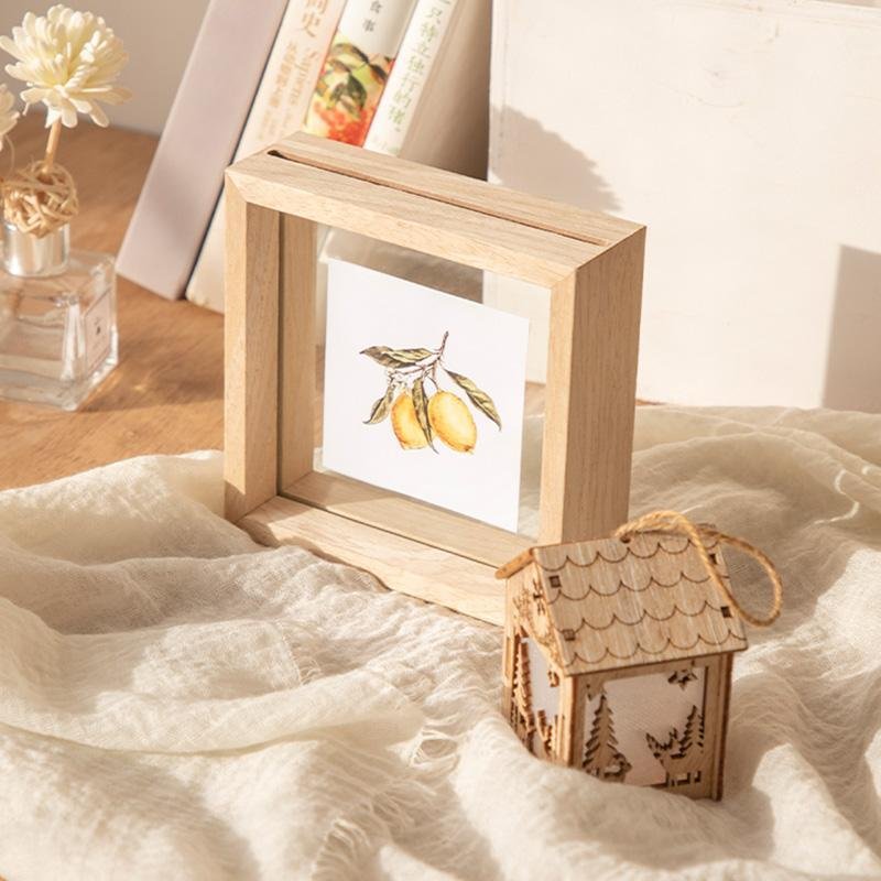 4'' x 6'' Square Burlywood Brown Picture Frames