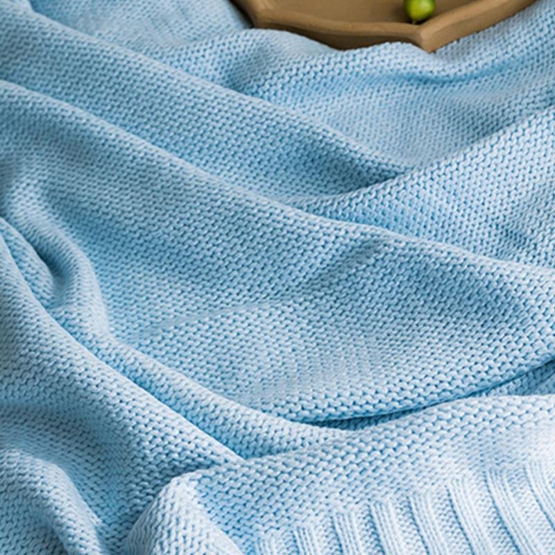 Rectangular Acrylic Fiber Soft Warm Blanket Throw